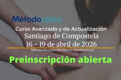 Curso avanzado método leduc santiago de compostela